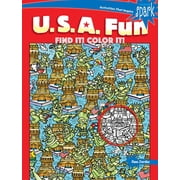 Dover Kids Activity Books U.S.A. Spark U.S.A. Fun Find It! Color It!, Paperback