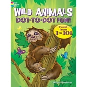 Dover Kids Activity Books: Wild Animals Dot-To-Dot Fun! (Paperback)