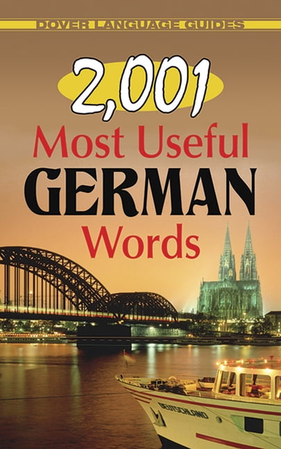 German Verbage Guide Dover Language Guides German: 2,001 Most Useful German Words (Paperback ...
