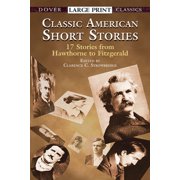 Dover Literature Short Stories Classic American Short Stories Paperback