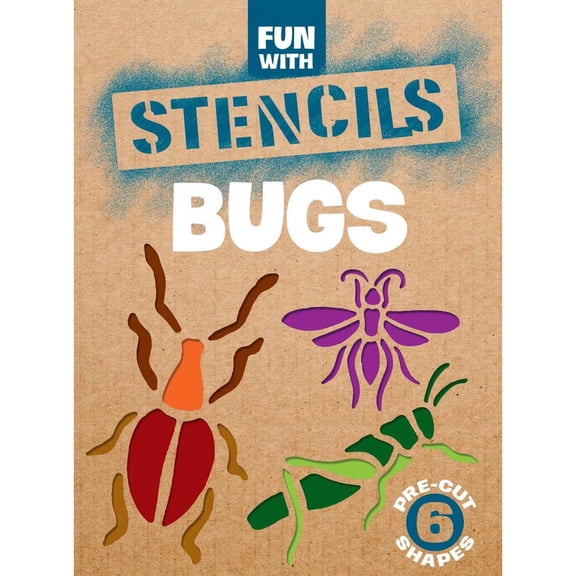Dover Little Activity Book: Fun With Bugs Stencils