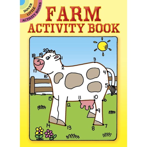 Pre-Owned Dover Little Activity Books: Animals: Farm Activity Book (Paperback)