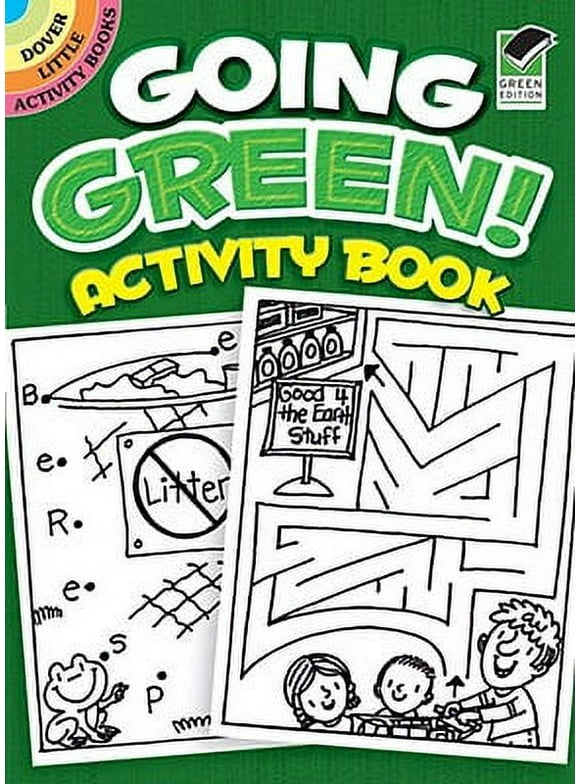 Dover Little Activity Books: Going Green! Activity Book (Paperback)