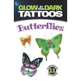 thumbnail image 1 of Dover Little Activity Books: Insects Glow-In-The-Dark Tattoos: Butterflies, (Paperback), 1 of 1