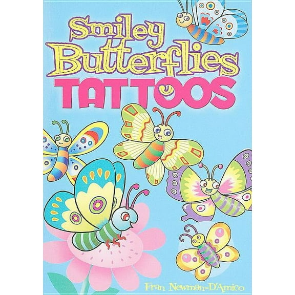 Dover Little Activity Books: Insects: Smiley Butterflies Tattoos (Other book format)
