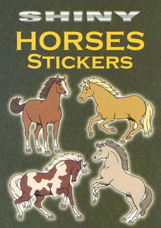 Fun with Horses Shiny Stickers Mini-book #447SH