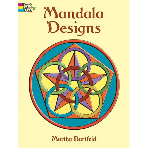 Dover Mandala Coloring Books Mandala Designs Coloring Book, (Paperback)