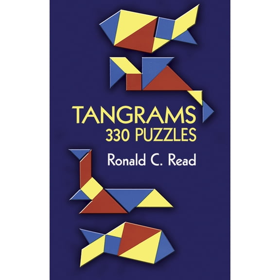 Dover Math Games & Puzzles Tangrams: 330 Puzzles, (Paperback)