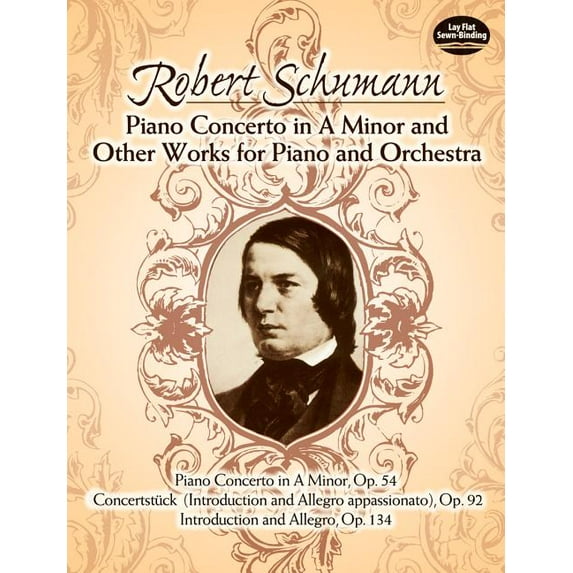 Dover Orchestral Music Scores Piano Concerto in a Minor and Other Works for Piano and Orchestra: Includes: Conzertstück (Introduction and Allegro Appa, (Paperback)