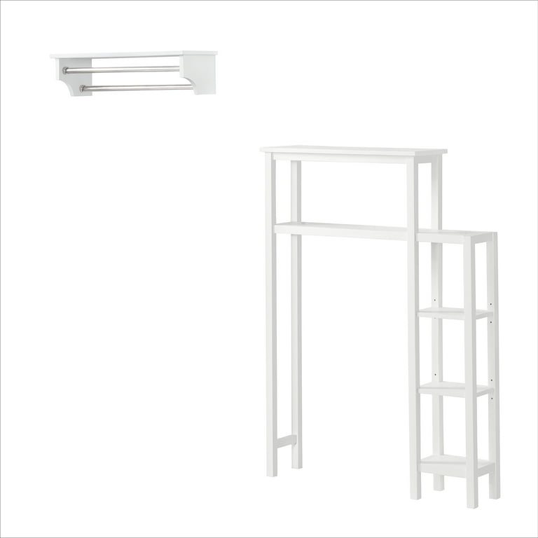 Dover Over Toilet Organizer with Side Shelving