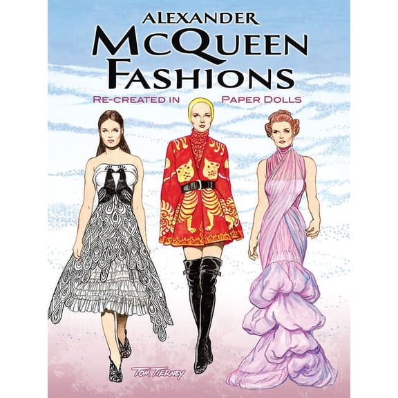 Dover Paper Dolls: Alexander McQueen Fashions : Re-created in Paper Dolls (Paperback)
