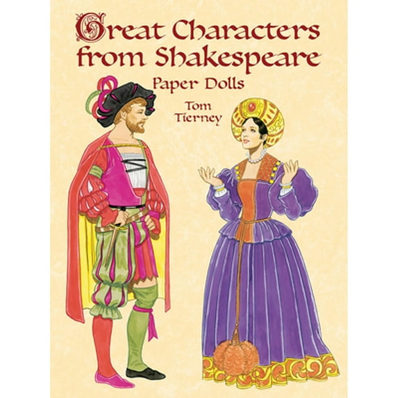 Pre-Owned Great Characters from Shakespeare Paper Dolls (Paperback) 0486413306 9780486413303