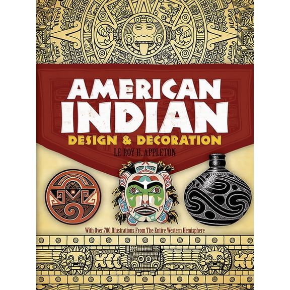 Dover Pictorial Archive: American Indian Design and Decoration (Paperback)