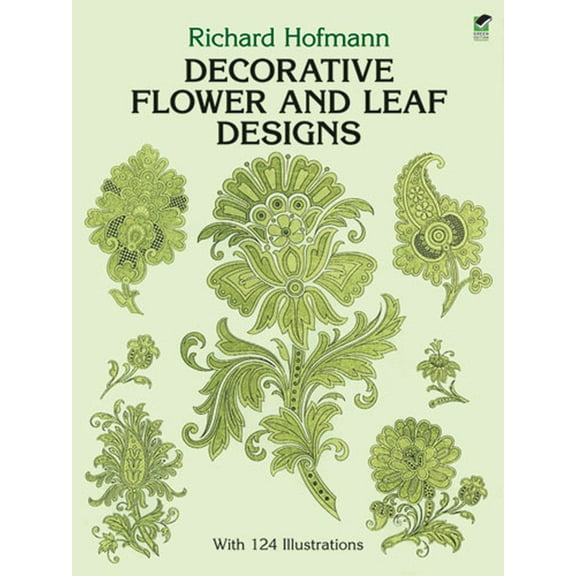 Dover Pictorial Archive: Decorative Flower and Leaf Designs (Paperback)