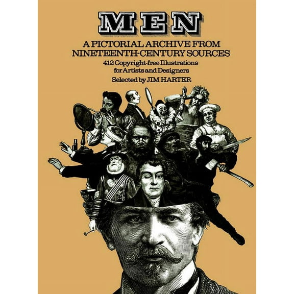 Dover Pictorial Archive: Men : A Pictorial Archive from Nineteenth-Century Sources (Paperback)