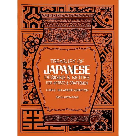Pre-Owned Dover Pictorial Archive: Treasury of Japanese Designs and Motifs for Artists and Craftsmen (Paperback)
