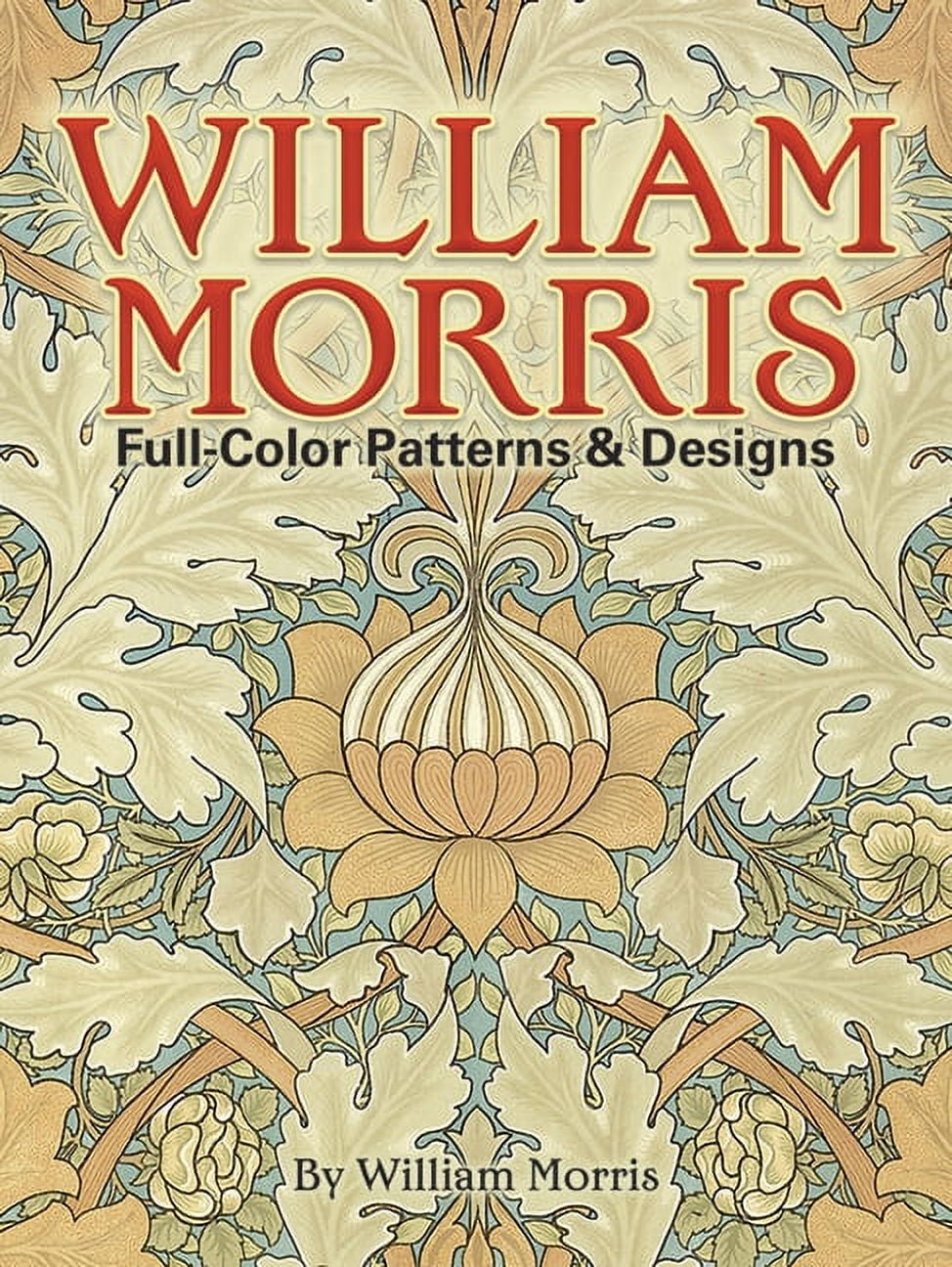 William Morris Full-Color Victorian Patterns and Designs Paperback