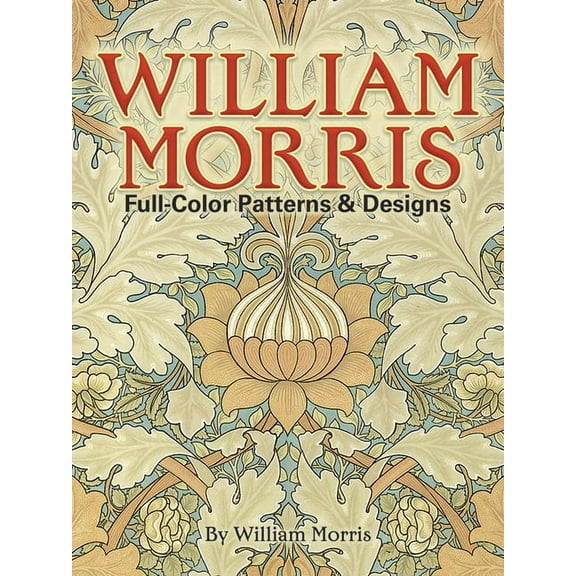 Dover Pictorial Archive: William Morris Full-Color Patterns and Designs (Paperback)