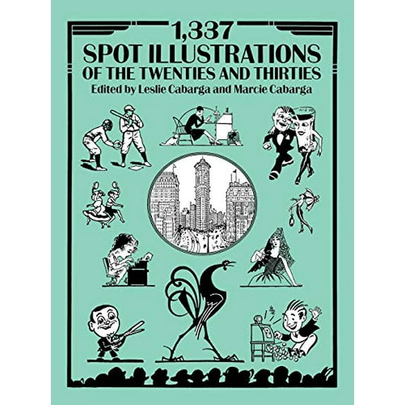 Pre-Owned 1,337 Spot Illustrations of the Twenties and Thirties 9780486272320
