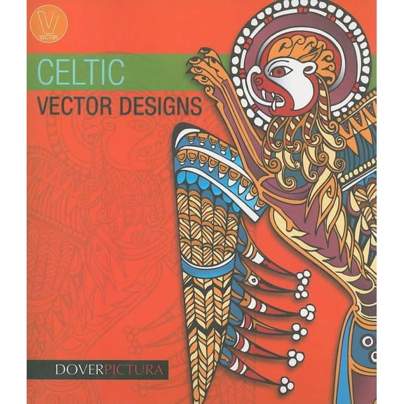 Pre-Owned Dover Pictura Electronic Clip Art: Celtic Vector Designs (Paperback)