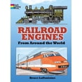 thumbnail image 1 of Dover Planes Trains Automobiles Coloring Railroad Engines from Around the World Coloring Book, (Paperback), 1 of 1