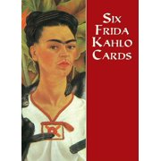 Dover Postcards Six Frida Kahlo Cards Paperback