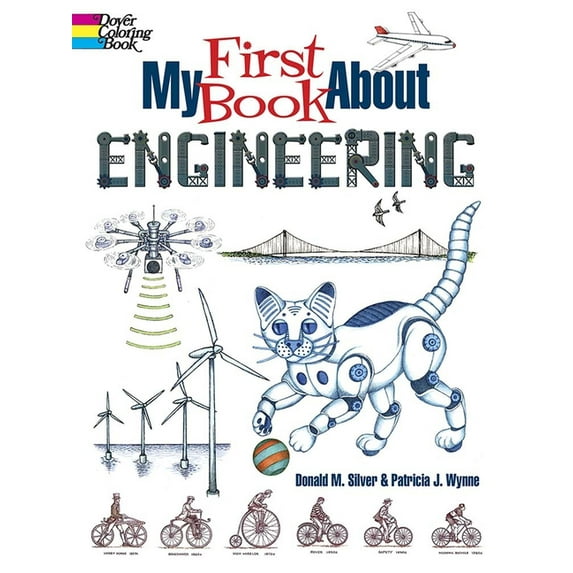 Dover Science for Kids Coloring Books My First Book about Engineering, (Paperback)