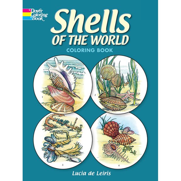Dover Sea Life Coloring Books: Shells of the World Coloring Book (Paperback)