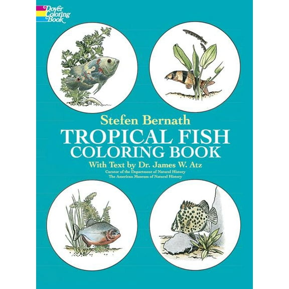 Tropical Fish Coloring Book