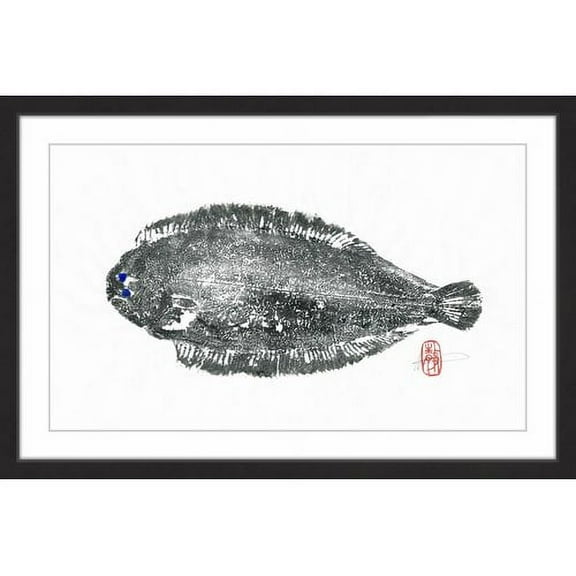 "Dover Sole" Framed Painting Print