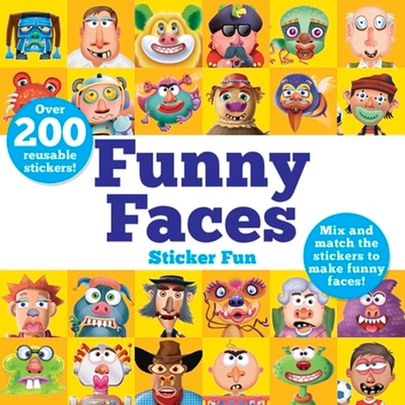 Pre-Owned Funny Faces Sticker Fun: Mix and Match the Stickers to Make Funny Faces (Paperback) 0486832872 9780486832876