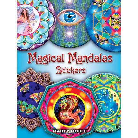 Dover Stickers Dover Stickers Magical Mandalas Stickers, (Paperback) - Walmart.com