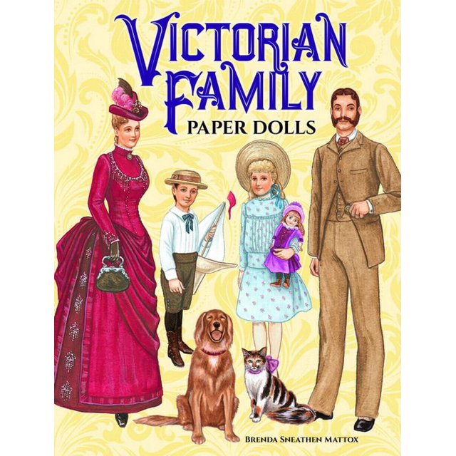Dover Victorian Paper Dolls Victorian Family Paper Dolls (Paperback