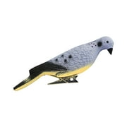 Doves Decoys for Hunting, Doves Decoys Full Body Plastic Doves Bird Decoy for Hunting, with Clips for Halloween Christmas Decor Yard Garden Decoration, Simulation Decoy Birds
