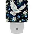 thumbnail image 1 of Doves LED Square Night Lights - Stylish and Convenient Illumination for Any Space - Pack of 2, 1 of 6