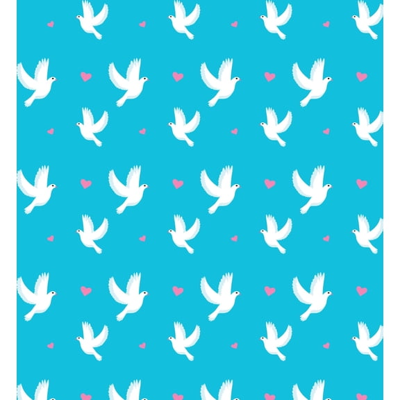 Doves with Heart Pattern Edible Chocolate Transfer Sheet, by Tnct. (1 Count)