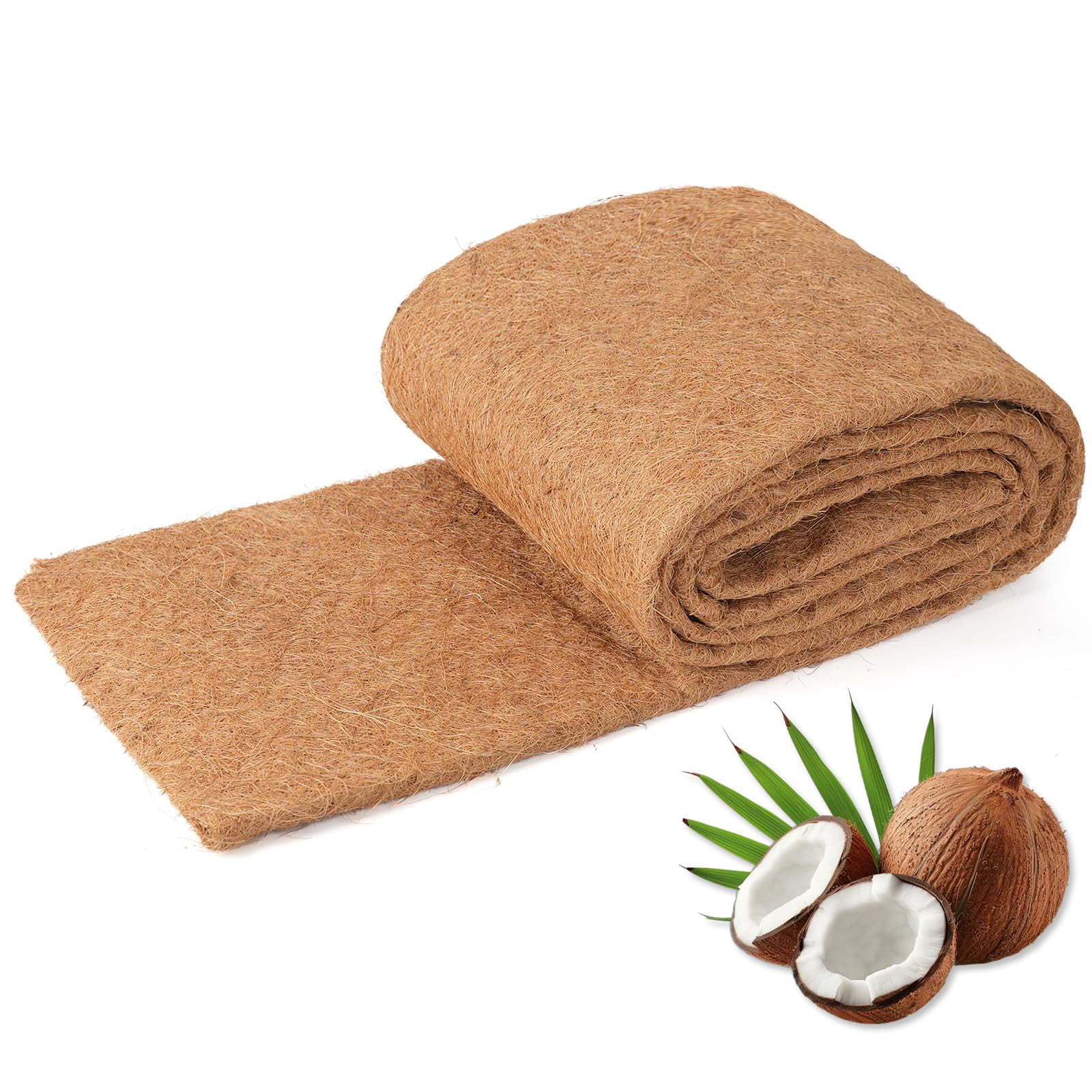 Dovesail Coco Liner Roll 24x160 Inch, Natural Coconut Liners for ...