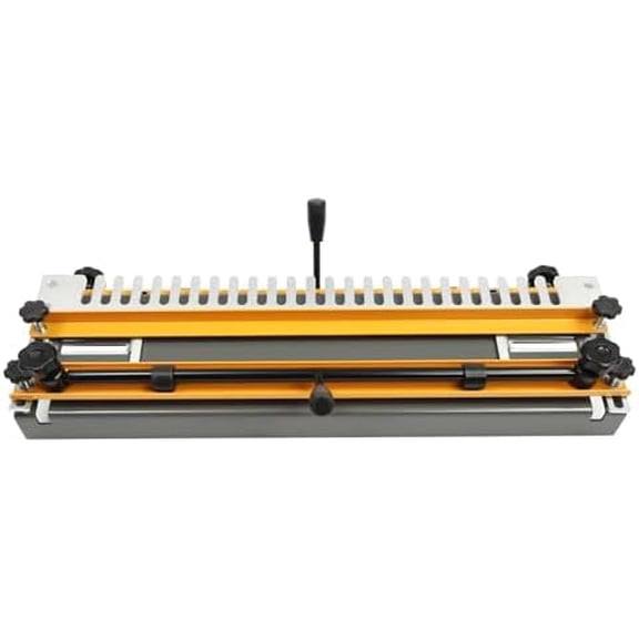 Dovetail Jig Machine, 24Inch Woodworking Template Cutter Dovetail Gripper Cable Machine with Dovetail Milling Cutter & Operating Handles, CNC Dovetail Template Kit Woodworking Dovetail Jig Kit