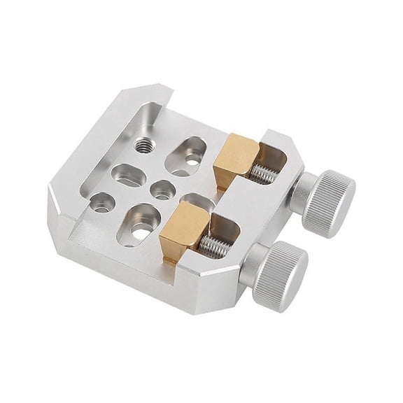 Dovetail Reinforced Double Fixed Large Dovetail Slot Astronomical Telescope Accessory Star Finder Support Equatorial,A,1 * Dovetail Slot,Silver