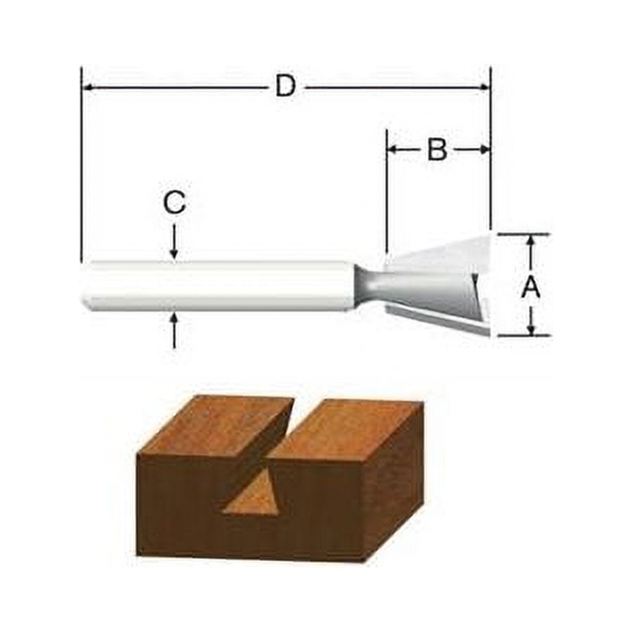Dovetail Router Bit