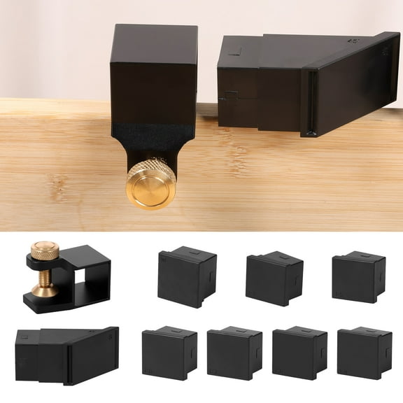 Dovetail Saw Guide Aluminum Alloy Dovetail Jig Marker Precise Cutting Hand Saw Guide with Six Dovetail Module Magnetic Gauge Woodworking Tool Easy to Operate for Woodworking