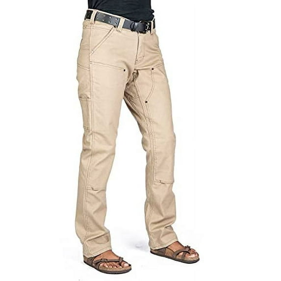 Dovetail Workwear Womens Anna Taskpant Painters White Canvas