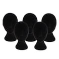 thumbnail image 1 of Dovewill 5pcs Black Manikin Head Models s Glasses Display, 1 of 5
