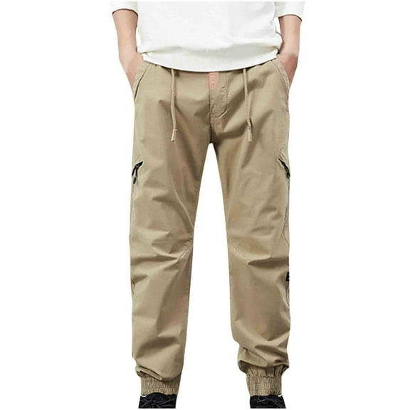 Dovford Cargo Pants for Men Casual Outdoor Hiking Pants Lightweight Classic Tactical Pants Athletic Joggers