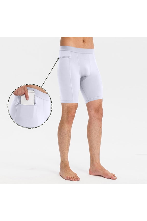 Compression Shorts Men, Spandex Running Shorts Athletic Workout Sport Performance Baselayer Underwear