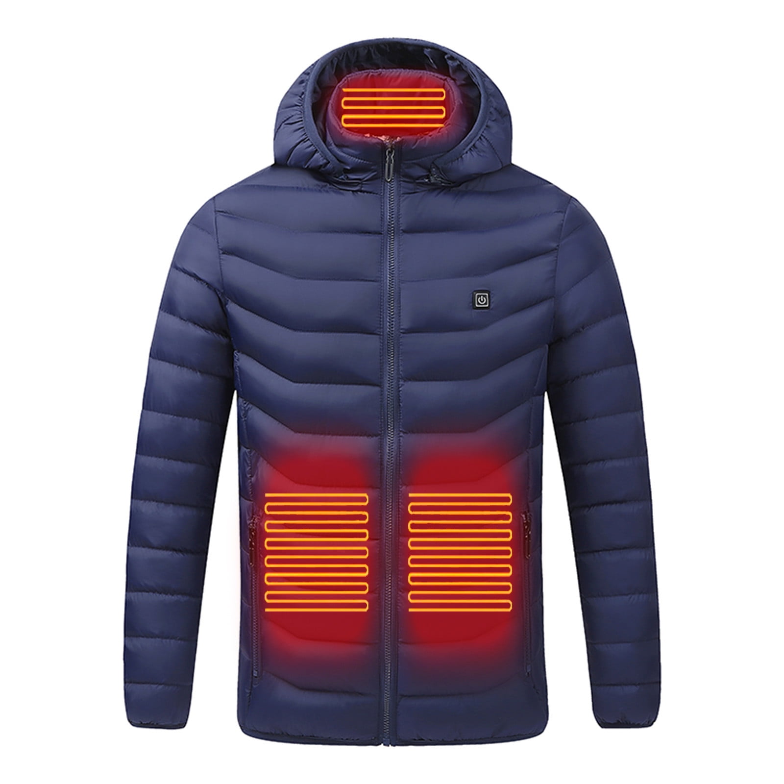 Dovford Electric Heated Jacket Winter Jackets for Men Women USB Heated ...