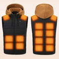 thumbnail image 1 of Dovford Heated Vest Jackets for Men Women Waterproof Smart Electric Heating Jacket Warming Puffer Vest Winter Heater Coat, 1 of 7
