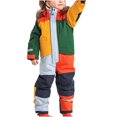 thumbnail image 1 of Dovford Kids Girls Boys Colorful Patchwork Snowsuits Ski Suits Jackets Winter Jumpsuits With Hood 2024, 1 of 7