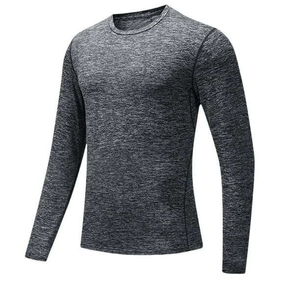 Dovford Long Sleeve Shirts for Men Quick Dry Moisture Wicking Mens Long Sleeve Tee Shirts Workout T Shirts