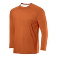 thumbnail image 1 of Dovford Long Sleeve Shirts for Men Raglan Shirt Men Soft Sports Jersey Style Long Sleeve Baseball Shirts for Men, 1 of 2